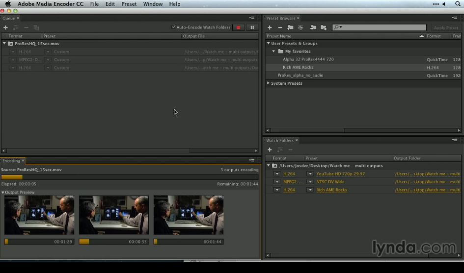 Premiere Pro Guru: Outputs and Media Encoder