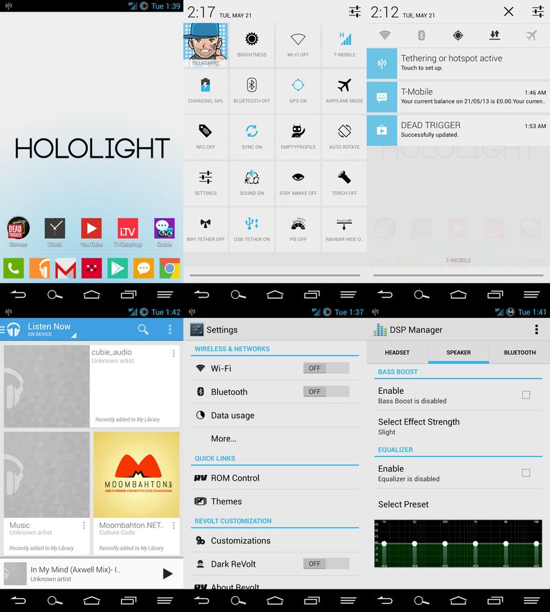 Holo Light AOKP/CM Theme 1.0