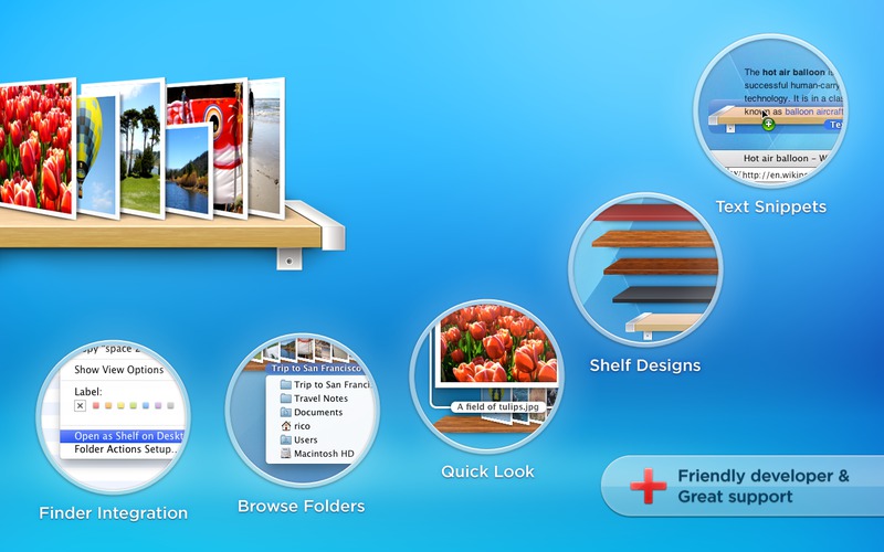 DesktopShelves v2.1.4 Mac OS X