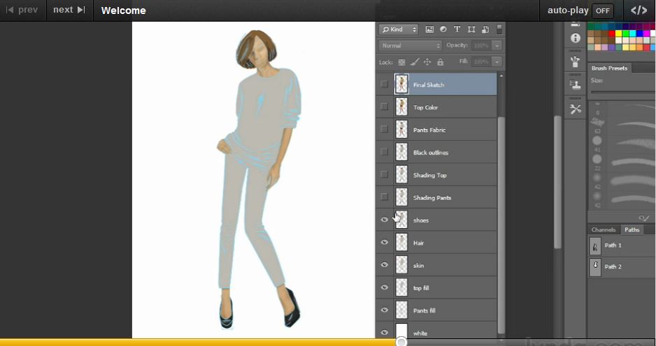 Photoshop for Fashion Design: Rendering Techniques