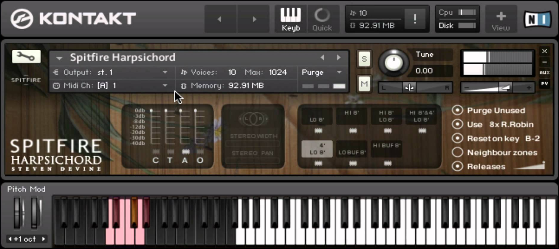 Spitfire Harpsichord KONTAKT