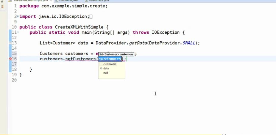 XML Integration with Java