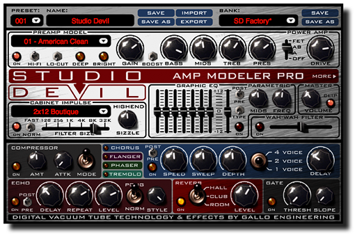 Studio Devil Amps Pack (Win / Mac OS X)