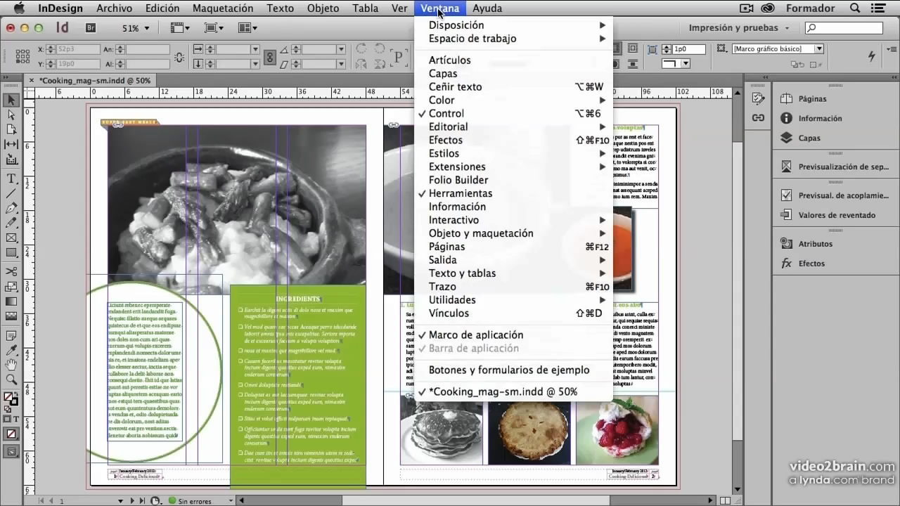 InDesign CC 3: Tablas, documentos dinámicos y salidas