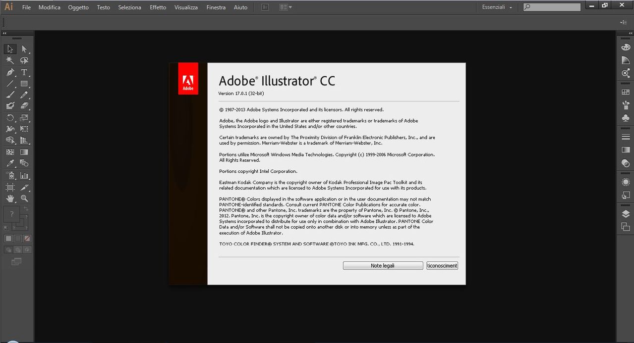 Adobe Illustrator CC 17.0.1