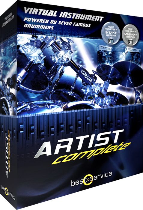 Best Service Artist Drums Library KONTAKT