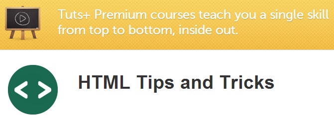 HTML Tips and Tricks