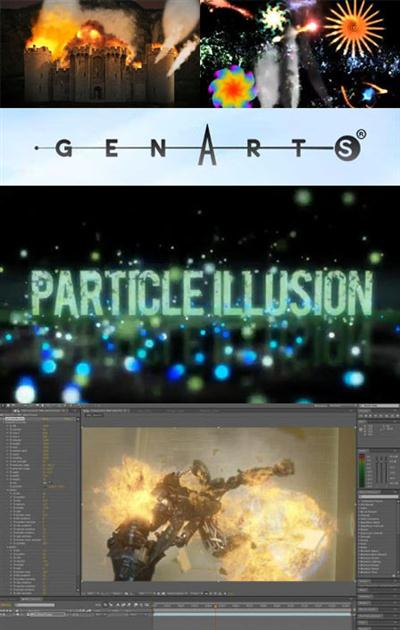 Genarts particleillusion v1.0.41 For Adobe After Effects Cc (Mac OSX)