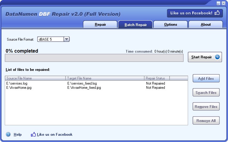 DataNumen DBF Repair 2.0 Retail