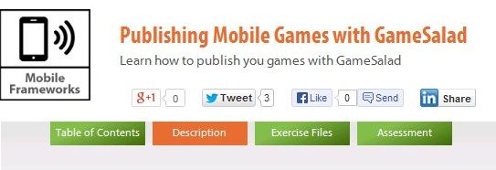 Publishing Mobile Games with GameSalad