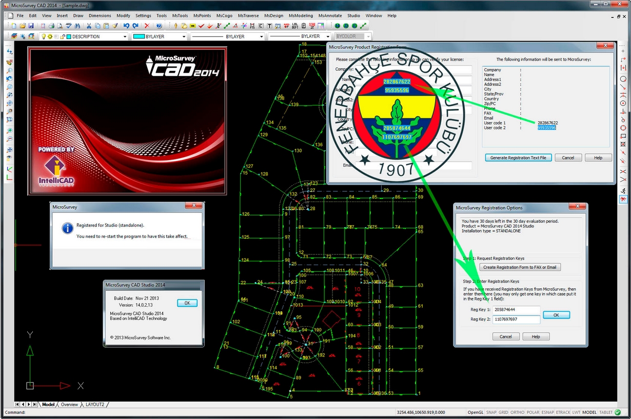 MicroSurvey CAD 2014 Studio version 14.0.2.13