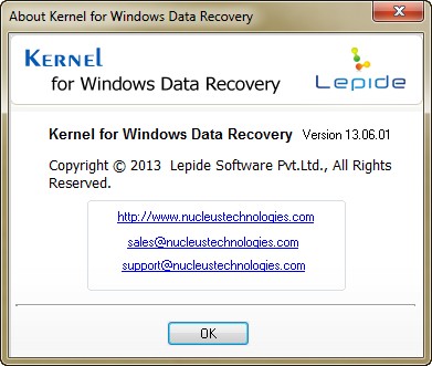 Kernel for Windows Data Recovery 13.06.01