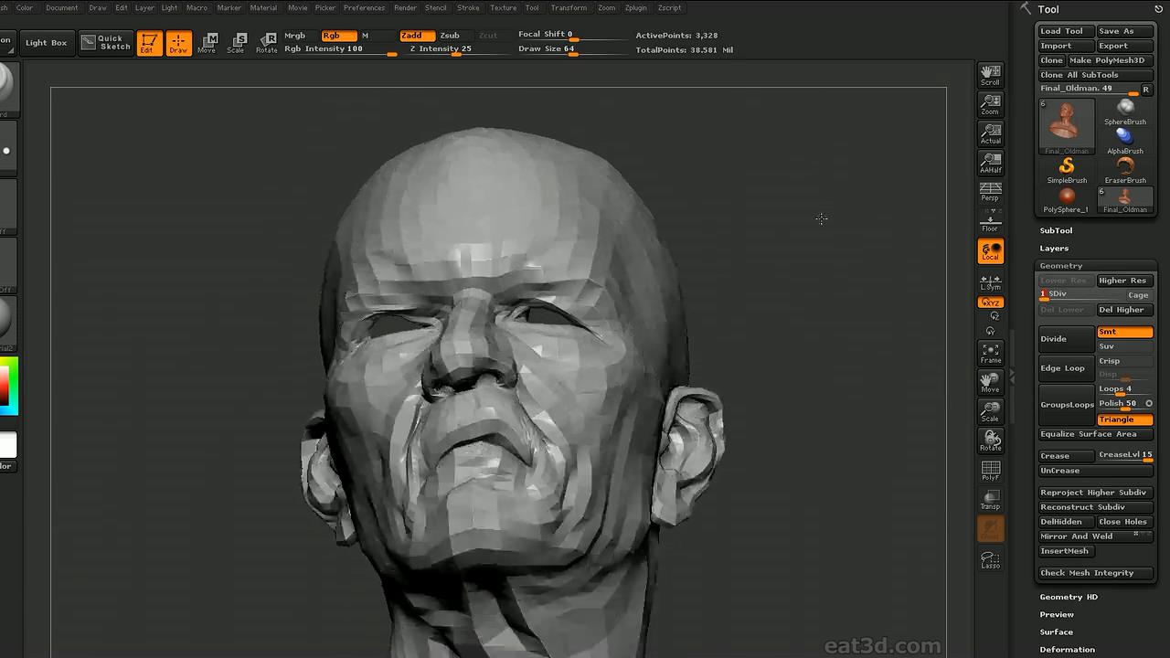 Portrait Production - Creating a Realistic Portrait in Maya (Repost)