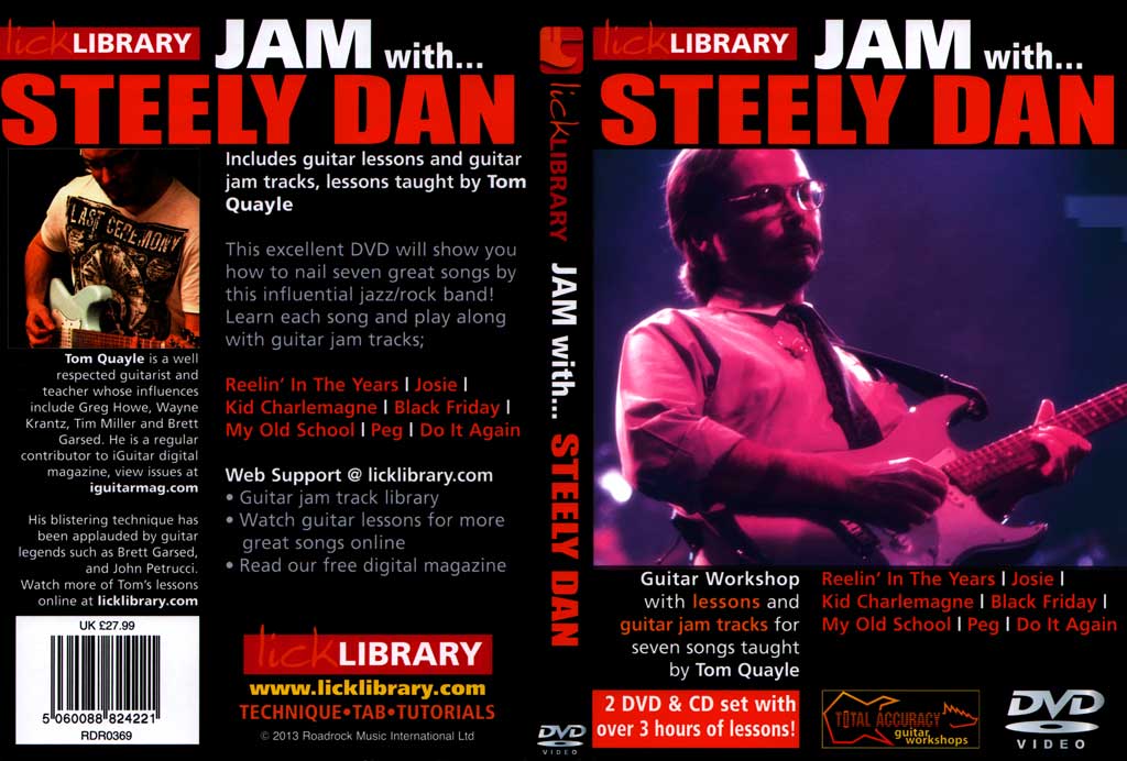 Lick Library - Jam With… - Steely Dan + Jam Trax - CD/DVDx2 (2013)