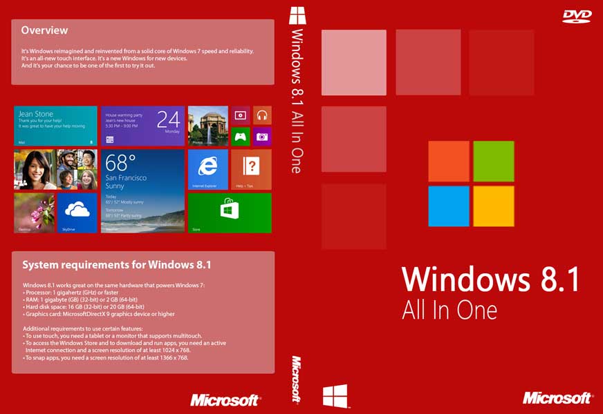 Microsoft Windows 8.1 RTM With ROLLUP