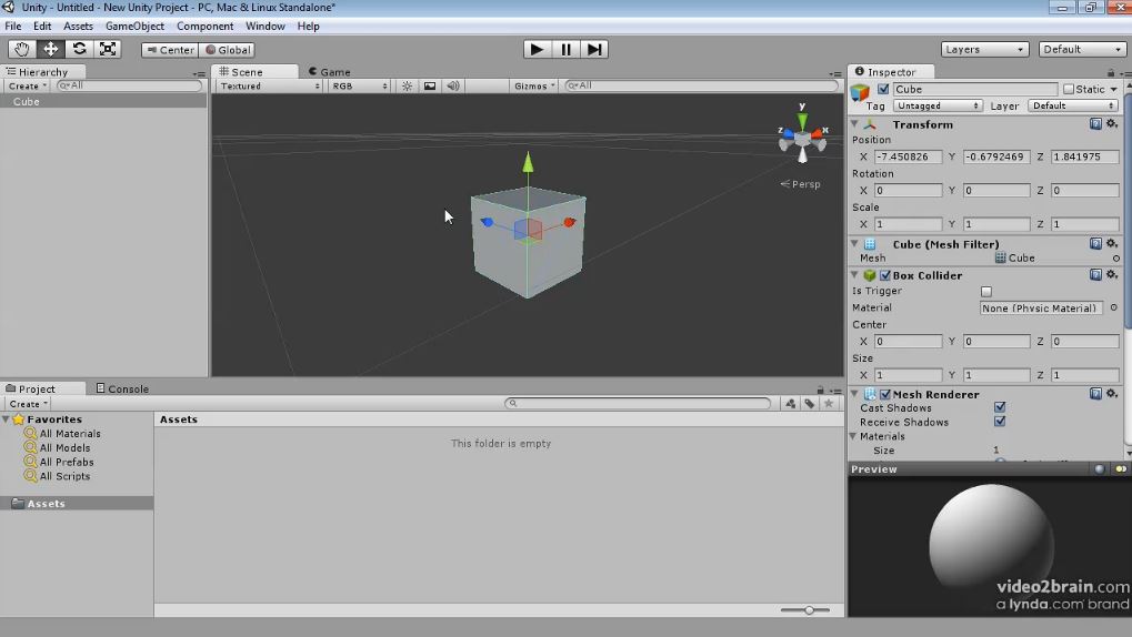  Unity 4 – Grundlagen 