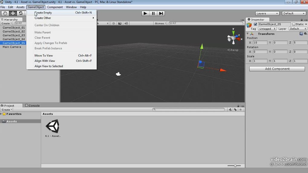  Unity 4 – Grundlagen 