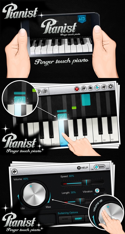 Pianist HD – Finger Tap Piano 20131129