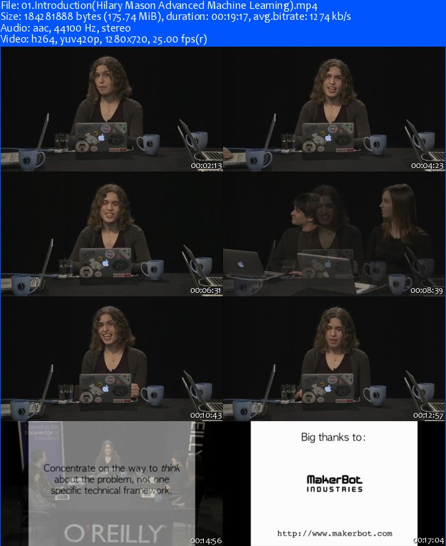 Oreilly - Hilary Mason Advanced Machine Learning