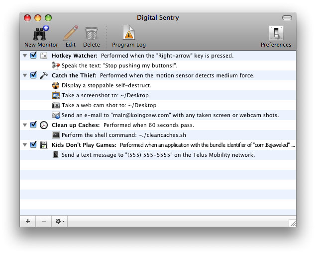 Digital Sentry v1.3.7 (Mac OS X)