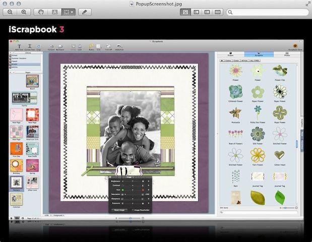 iScrapbook v4.0.7 (Mac OS X)