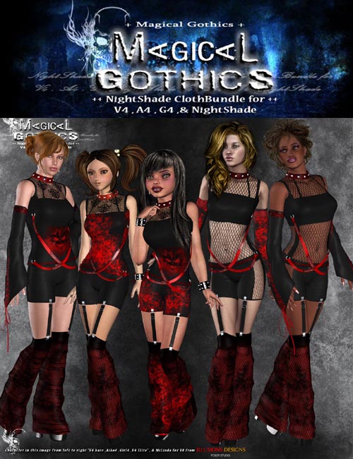 illusions-designs Magical Gothics for V4.2-A4-G4-Elite