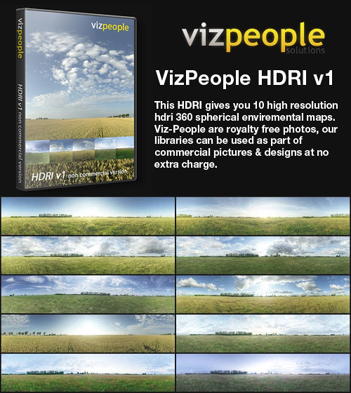 VizPeople HDRI Vol.1