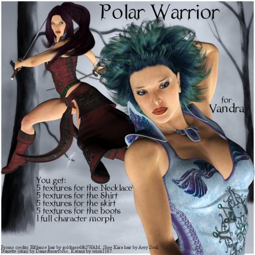 Renderosity Daz3D/Poser - "Polar Warrior" for Vandra