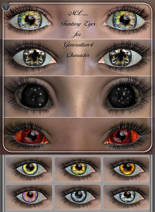 Renderosity ML Fantasy Eyes