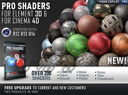 Video Copilot - Pro Shaders for Cinema 4D 1.0