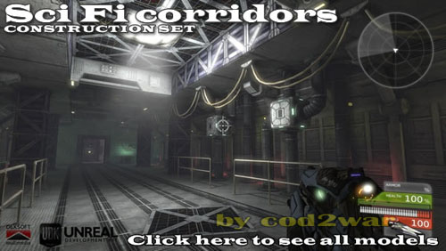 DEXSOFT-GAMES: Sci-Fi Corridors Construction Set