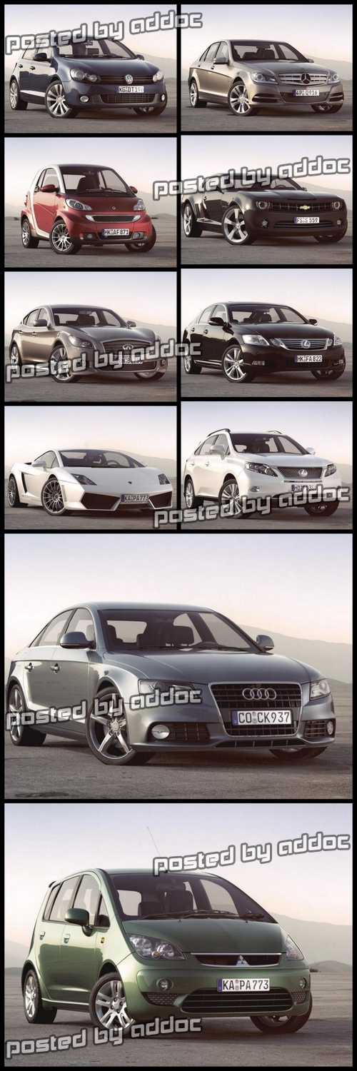 3D Models - PK3D Studio - HD Cars vol. 4