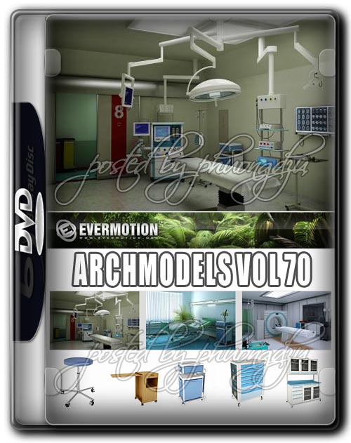 Evermotion Archmodels Vol 70 医院设备3D模型