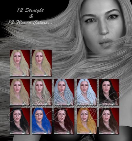 Renderosity SAV Sonia Hair