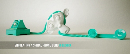 CGCookie - Simulating a Spiral Phone Cord-tG