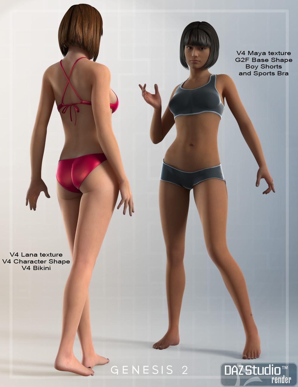 Daz3D Victoria 4 for Genesis 2 Female