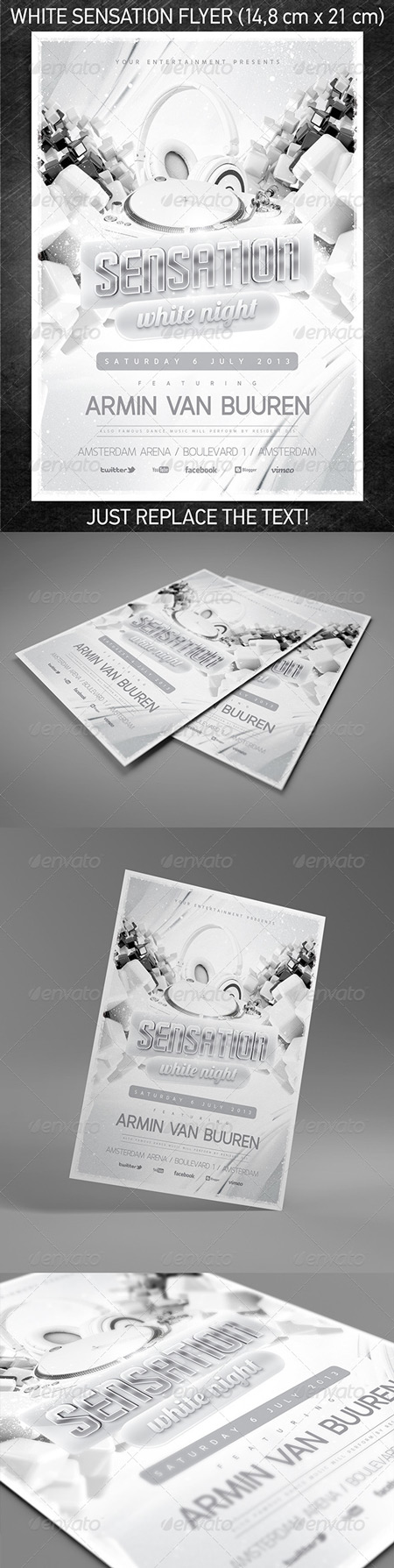 GraphicRiver White Sensation Flyer Vol.2