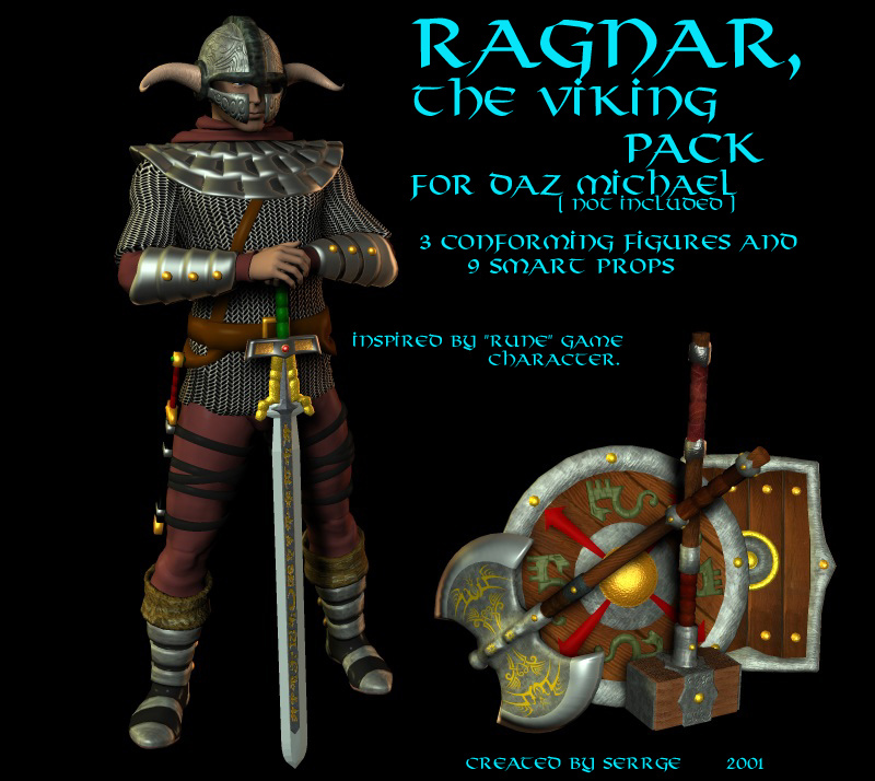 "Ragnar, The viking" Pack