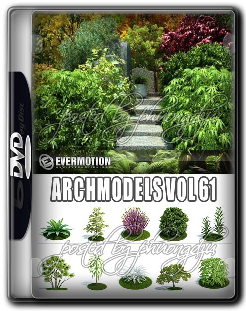 Evermotion Archmodels Vol 61 园林/灌木/树木/植物