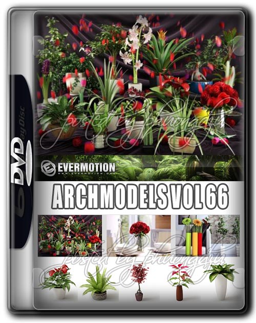 Evermotion Archmodels Vol 66 MAX花草模型合集