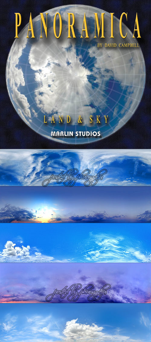 Marlin Studios Panoramica - Land & Sky Textures