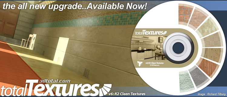 3D Total: Textures V6:R2 – Clean Textures