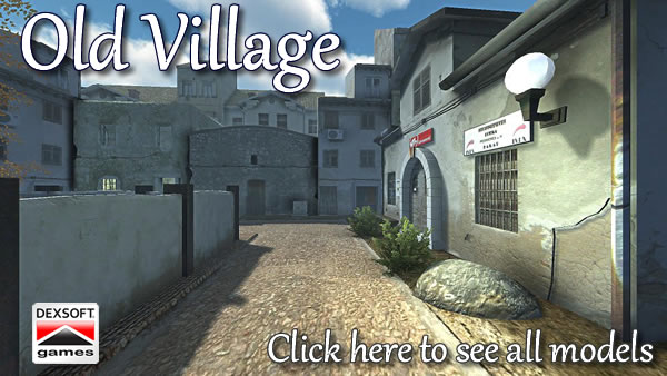 Old Village model pack