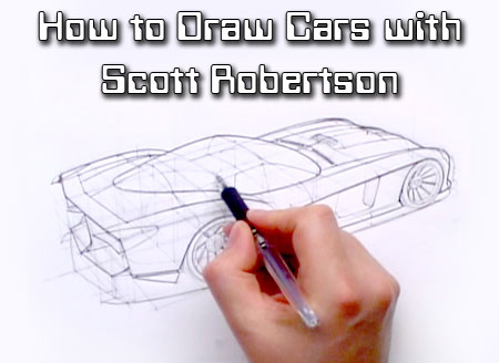 How to Draw Cars - The Techniques of Scott Robertson