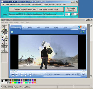 Traction Software Screen Grab Pro Deluxe 1.8