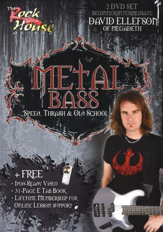 David Ellefson: Metal Bass – Speed, Thrash and Old School 贝斯课程