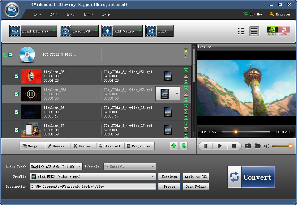 4Videosoft Blu-ray Ripper 5.0.8