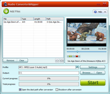 GiliSoft Audio Converter Ripper v3.6 