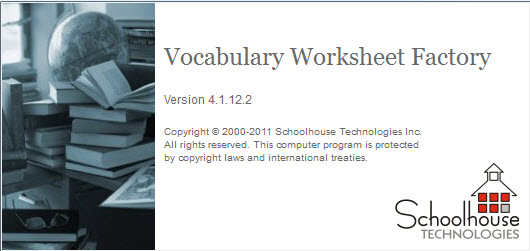 Schoolhouse Technologies Vocabulary Worksheet Factory 4.1.12.2