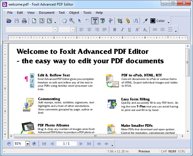 Foxit Advanced PDF Editor 3.00